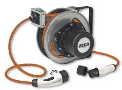 Zeca EV6322T Zwijacz sprężynowy kabla do ładowania pojazdów elektrycznych 7+1 m Trójfazowy 32A