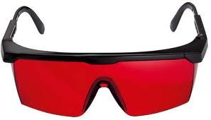 Bosch Niebieski Akcesoria 1608M0005B Okulary laserowe (czerwone)