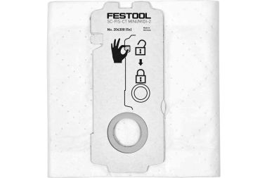 Festool Akcesoria 204308 Worek filtracyjny SC FIS-CT MINI/MIDI-2/5 SELFCLEAN