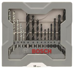 Bosch Niebieski Akcesoria 2607017038 15-częściowy zestaw wierteł 38 mm, 38 mm, 38 mm 15szt.