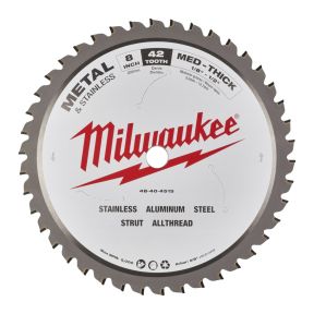 Milwaukee Akcesoria 48404515 Tarcza tnąca do metalu Ø203mm x Ø15.87mm x 42 zęby