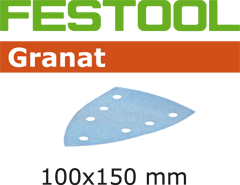 Festool Akcesoria 577539 Arkusz ścierny STF DELTA Granat  STF DELTA/7 P 80 GR 10X