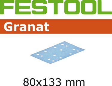 Festool 497127 Arkusze ścierne StickFix 80 x 133mm 10szt. STF 80x133 P40 GR/10