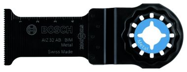 Bosch Niebieski Akcesoria 2608661688 Brzeszczot do cięcia wgłębnego AIZ 32 AB BIM Metal SL 32 mm 1 szt.