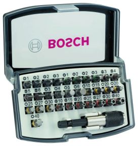 Bosch Niebieski Akcesoria 2607017319 Zestaw bitów 32szt.