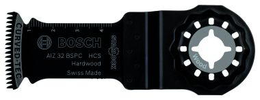 Bosch Niebieski Akcesoria 2608664481 AIZ 32 BSPC HCS brzeszczot SL Hard Wood 32 mm 10 szt.