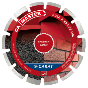 Carat CAM1509000 Tarcza diamentowa BAKSTONE / ASFALT CA MASTER 150x22,2MM