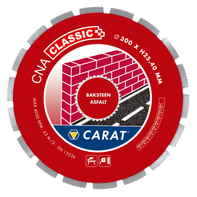 Carat CNAC350400 Tarcza diamentowa BAKSTEEN / ASFALT CNA CLASSIC 350x25,4MM
