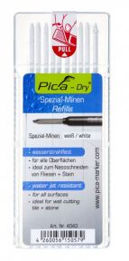 Pica PI4043 4043 Biały wodoodporny wkład suchościeralny do ołówka do markerów