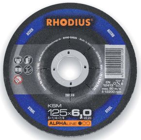 Rhodius 200056 Ściernica KSM Metal 180 x 6,0 x 22,23 mm