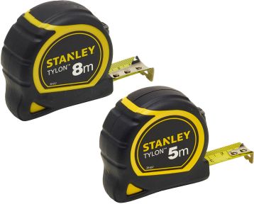 Stanley STHT0-74260 Taśma miernicza Tylon 5m + 8m - zestaw