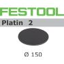 Festool Akcesoria 492369 Krążek ścierny Platin 2, 15 szt.  STF D150/0 S500 PL2/15 - 1