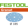 Festool 497183 Krążek ścierny Granat D185 P 40 50 szt, STF D185/16 P 40 GR 50X - 1