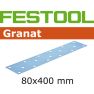 Festool 497157 Arkusze ścierne, 50szt. STF 80X400 P40 GR 50X - 1