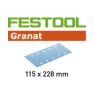 Festool 498950 Arkusze ścierne, 100szt. STF 115X228 P220 GR 100X - 1