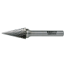 Bahco M1022M06D Frezy trzpieniowe z węglika spiekanego z główką stożkową i spiczastym noskiem - 1