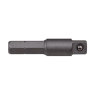 Bahco K6638-3/8-1P Adapter uchwytu bitów z sześciokątem 1/4" na kwadrat 3/8" - 38 mm - 1
