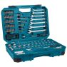 Makita Akcesoria E-06616 120-częściowy zestaw narzędzi ręcznych w plastikowej walizce - 7
