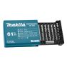 Makita P-70144 61-częściowy zestaw bitów w wysokiej jakości pudełku z tworzywa sztucznego. - 3