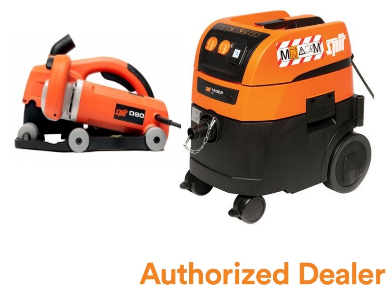 Spit 620914A Bruzdownica D90 + odkurzacz AC1630P M + 10 tarcz diamentowych