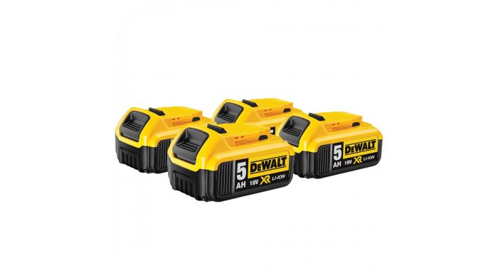 DeWALT Akcesoria DCB184QUARTET DCB184  4 x akumulator 18 Volt 5.0Ah Li-Ion