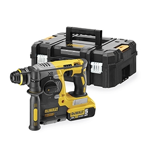 DeWALT DCH273P2T-QW Akumulatorowy młot udarowy SDS Plus 18 Volt 5,0 AH