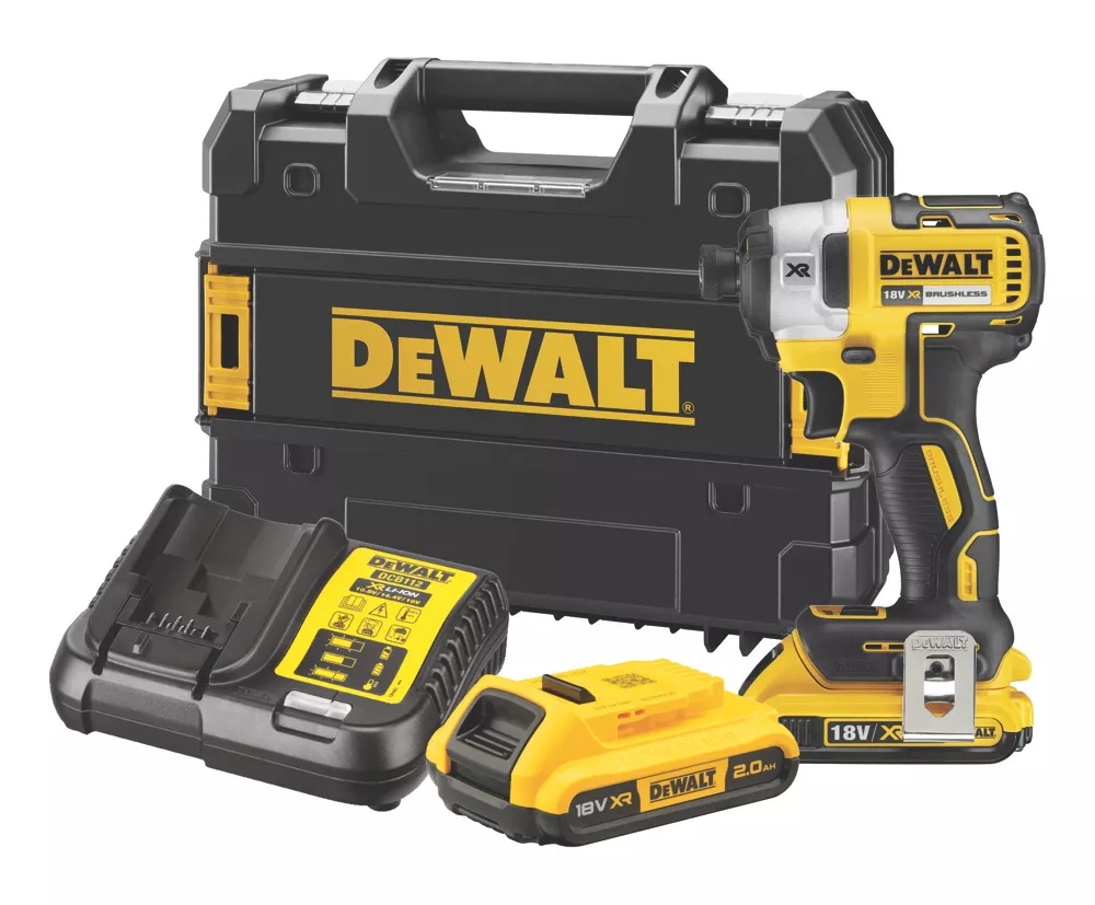 DeWALT DCF887D2 Wkrętarka udarowa BRUSHLESS 18V 2.0Ah Li-Ion w TSTAK