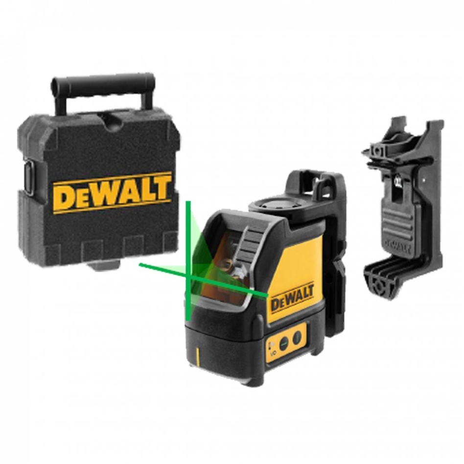 DeWALT DW088CG-XJ Laser krzyżowo-liniowy zielony