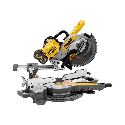 DeWALT DCS727T2-QW XR FlexVolt 54 Volt 6.0Ah Li-Ion piła do cięcia poprzecznego i ukośnego 250 mm