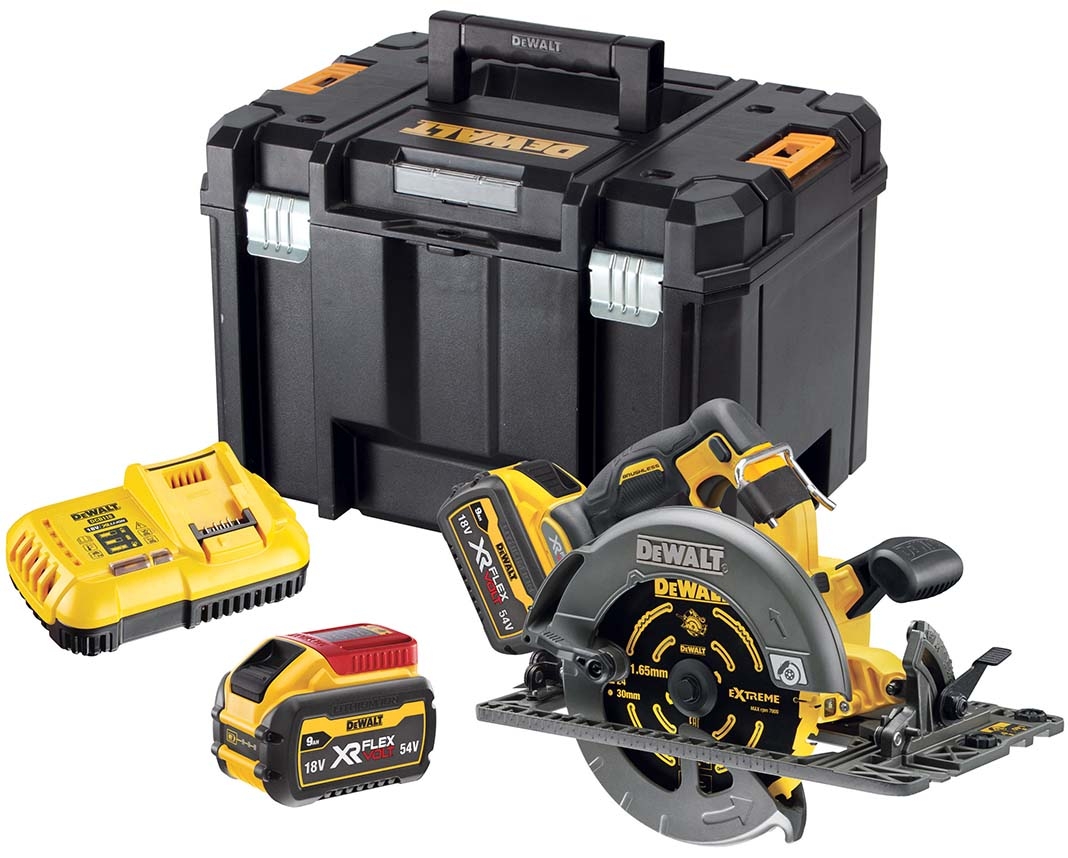 DEWALT DCS579X2-QW XR  FlexVolt 54 Volt 9.0Ah Li-Ion Piła tarczowa 190 mm
