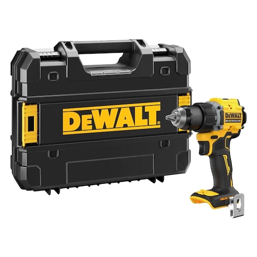 DeWALT DCD794NT-XJ Kompaktowa wkrętarko-wiertarka bezszczotkowa 18 V XR bez akumulator&oacute;w i ładowarki w walizce TSTAK