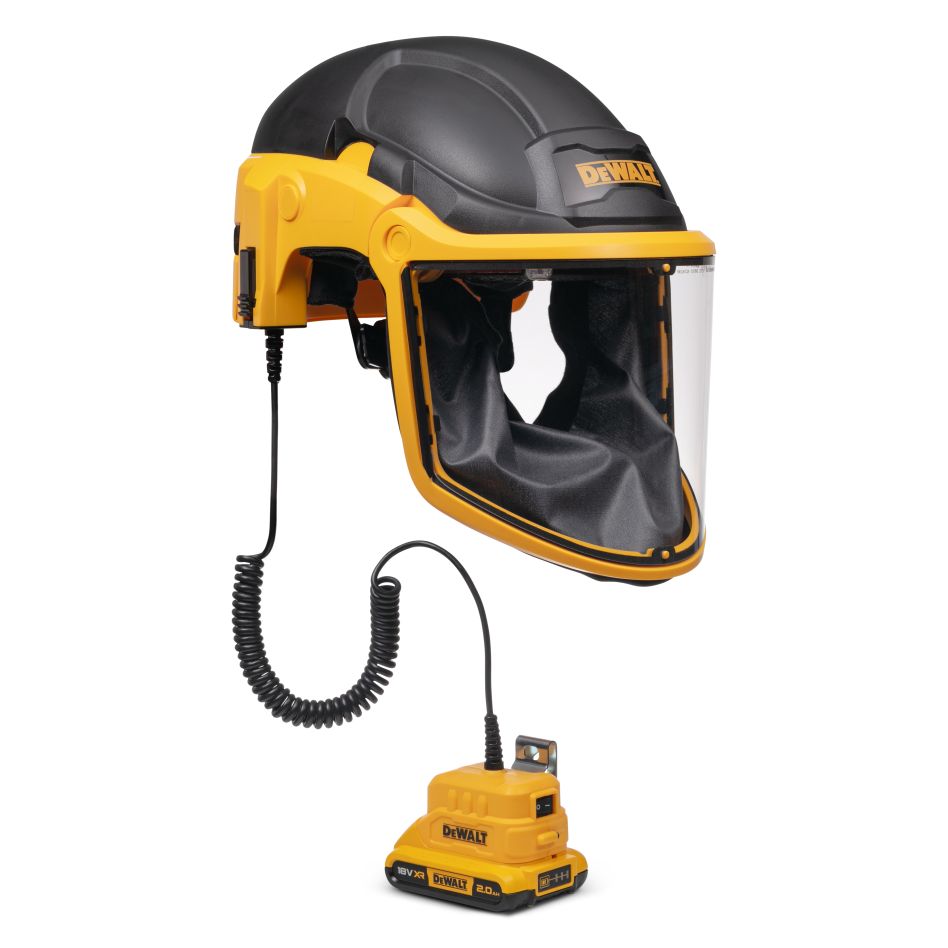 DeWALT DXPGH2SB21 Półmaska oczyszczająca powietrze z wizjerem P3 18 V 2,0 Ah
