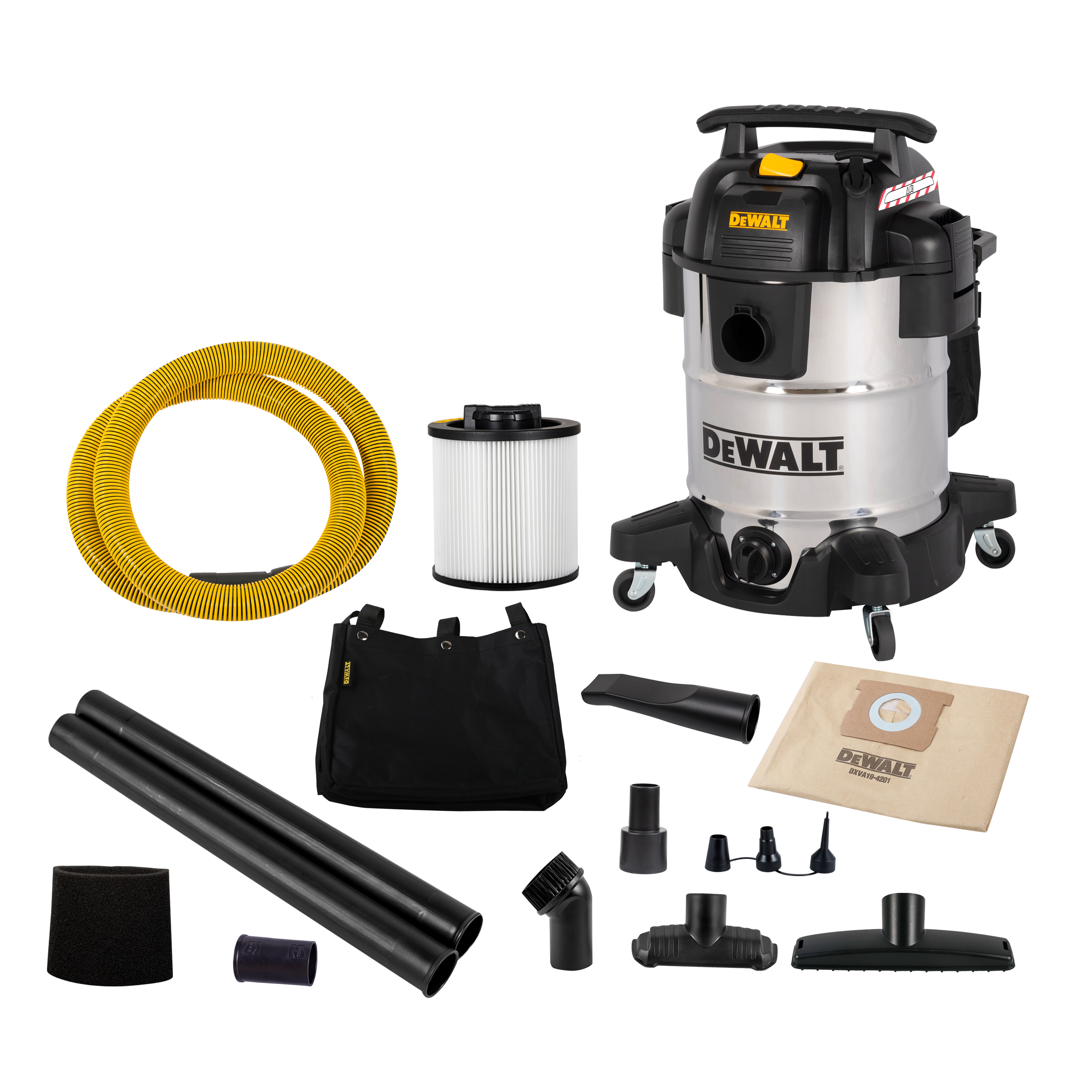 DeWALT DXV38SB Odkurzacz na mokro/sucho 1250W 38L