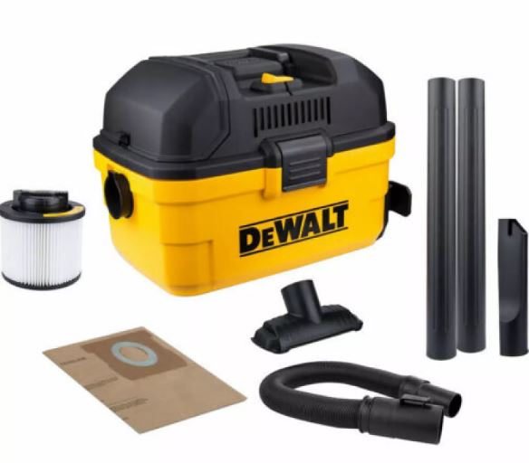 DeWALT DXV15T Odkurzacz do pracy na mokro i sucho Toolbox 15L