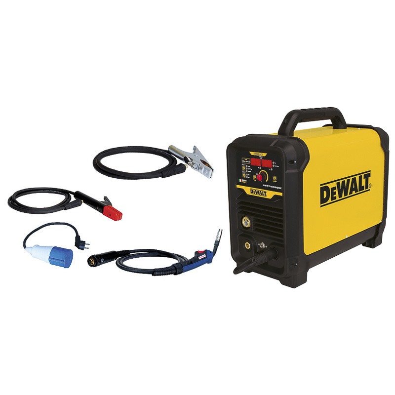 DeWALT DXWDMIG200E Zestaw do spawania MIG 200A wraz z akcesoriami w pudełku