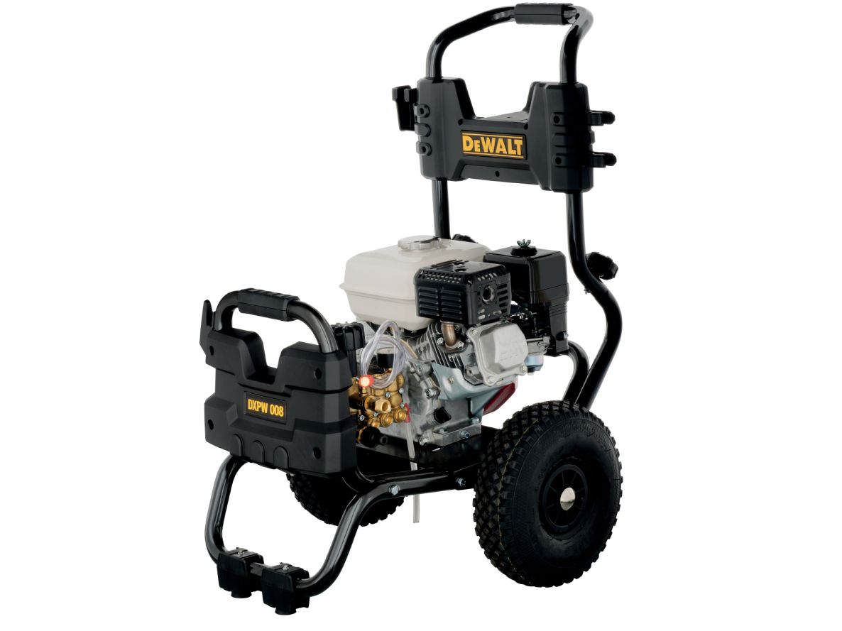 DeWALT DXPW008E Myjka wysokociśnieniowa na zimną wodę 190 bar - 600 l/h - silnik benzynowy Honda GX160