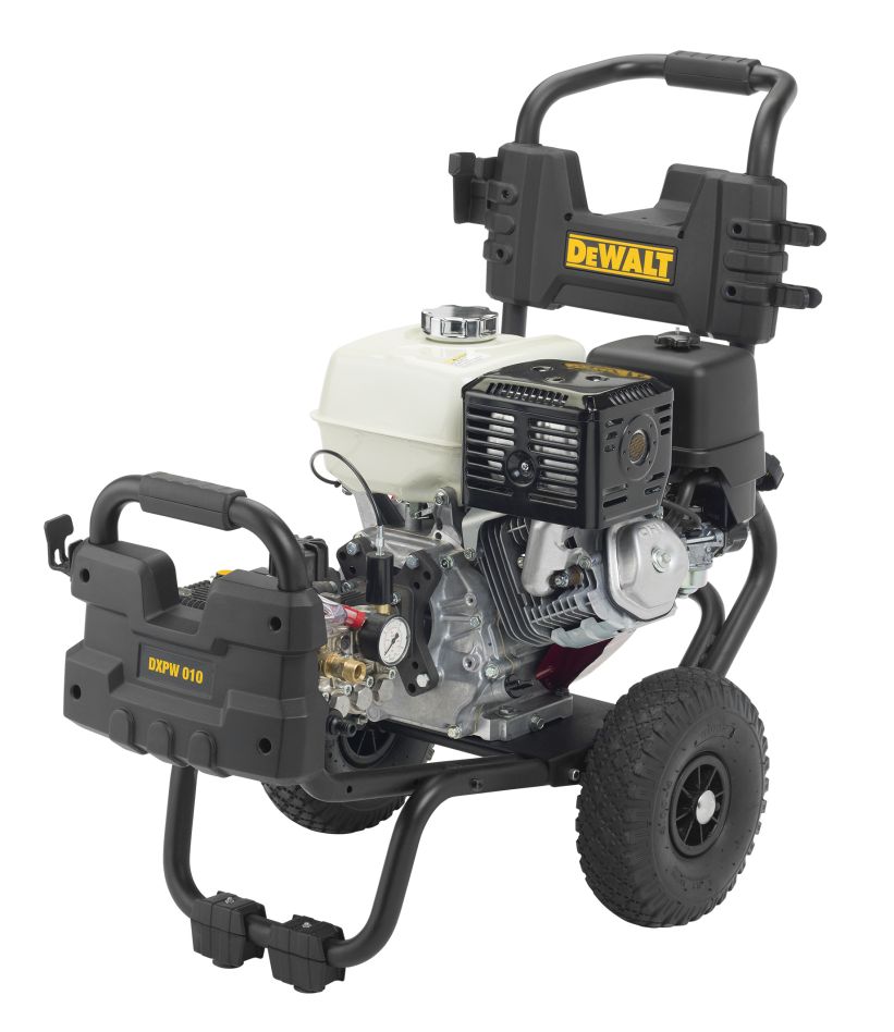 DeWALT DXPW010E Myjka wysokociśnieniowa na zimną wodę 250 bar - 900 l/h - Silnik benzynowy Honda GX390 + skrzynia biegów
