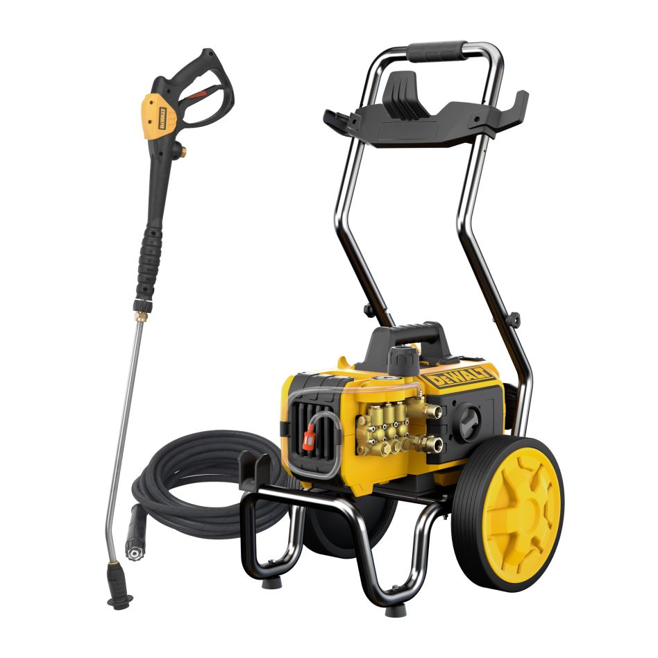 DeWALT DXPW002CE KART Myjka wysokociśnieniowa na zimną wodę 180 bar - 510 l/h - 230V z wózkiem