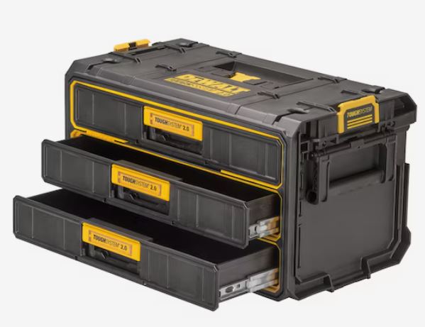 DeWALT Akcesoria DWST08330-1 Walizka ToughSystem 2.0 z 3 szufladami