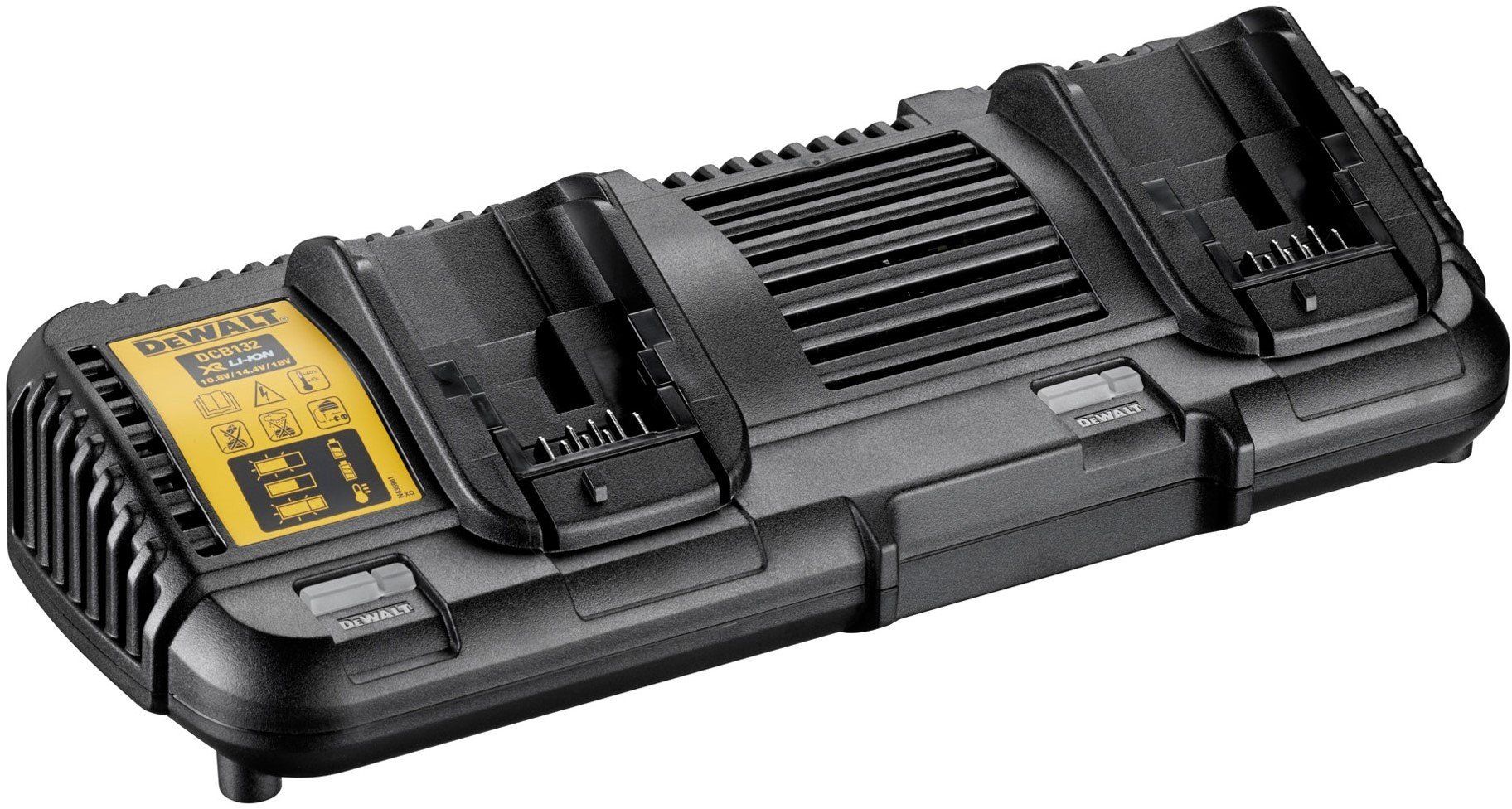 DeWALT Akcesoria DCB132-QW DCB132 XR Podwójna ładowarka 10,8 - 18 Volt i FlexVolt