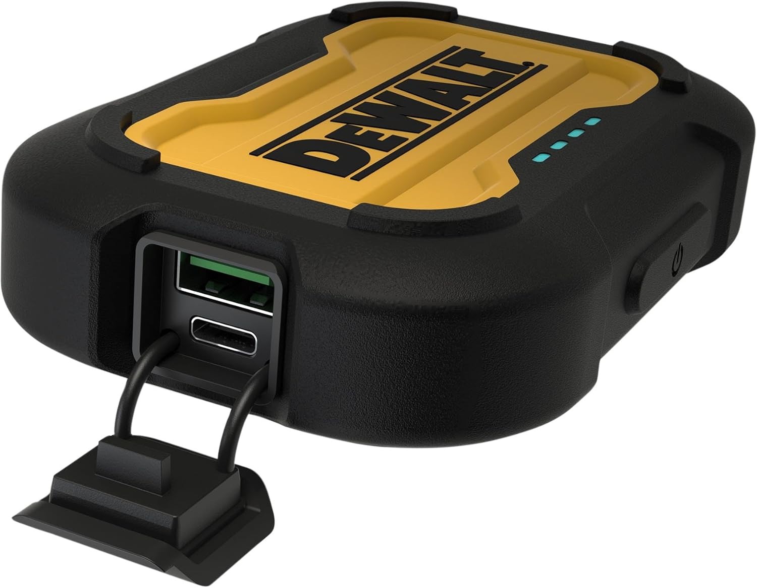DeWALT Akcesoria 215 1643 DWG Powerbank 10Ah z 2 portami ładowania i kablem USB typu C po USB