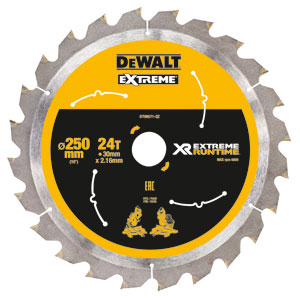 DeWALT Akcesoria DT99571-QZ XR Tarcza pilarska 250mm x 30mm 24T CSB