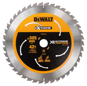 DeWALT Akcesoria DT99574-QZ tarcza pilarska XR 305mm x 30mm 42T CSB