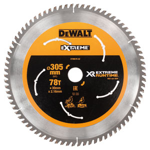 DeWALT Akcesoria DT99576-QZ Tarcza pilarska  XR 305mm x 30mm 78T CSB