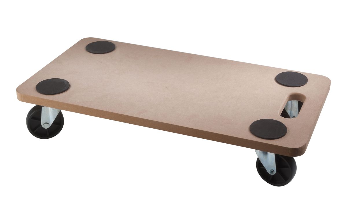 DIGGERS DIG788 Wózek MDF, 58x29cm, udźwig 150kg, kółka 50mm z twardego PP, FSC 100%