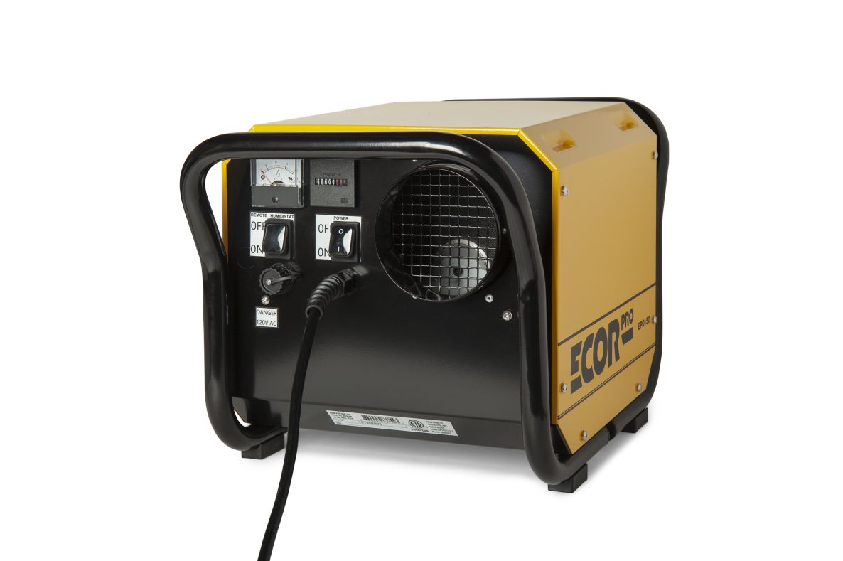 Ecor Pro DH2500  Osuszacz adsorpcyjny DryFan 35l czarny/żółty