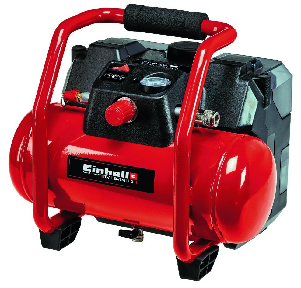 Einhell 4020450 TE-AC 36/6/8 Li OF Zestaw-Solo Accu Compressor 2 x 18 Volt bez akumulatorów i ładowarki