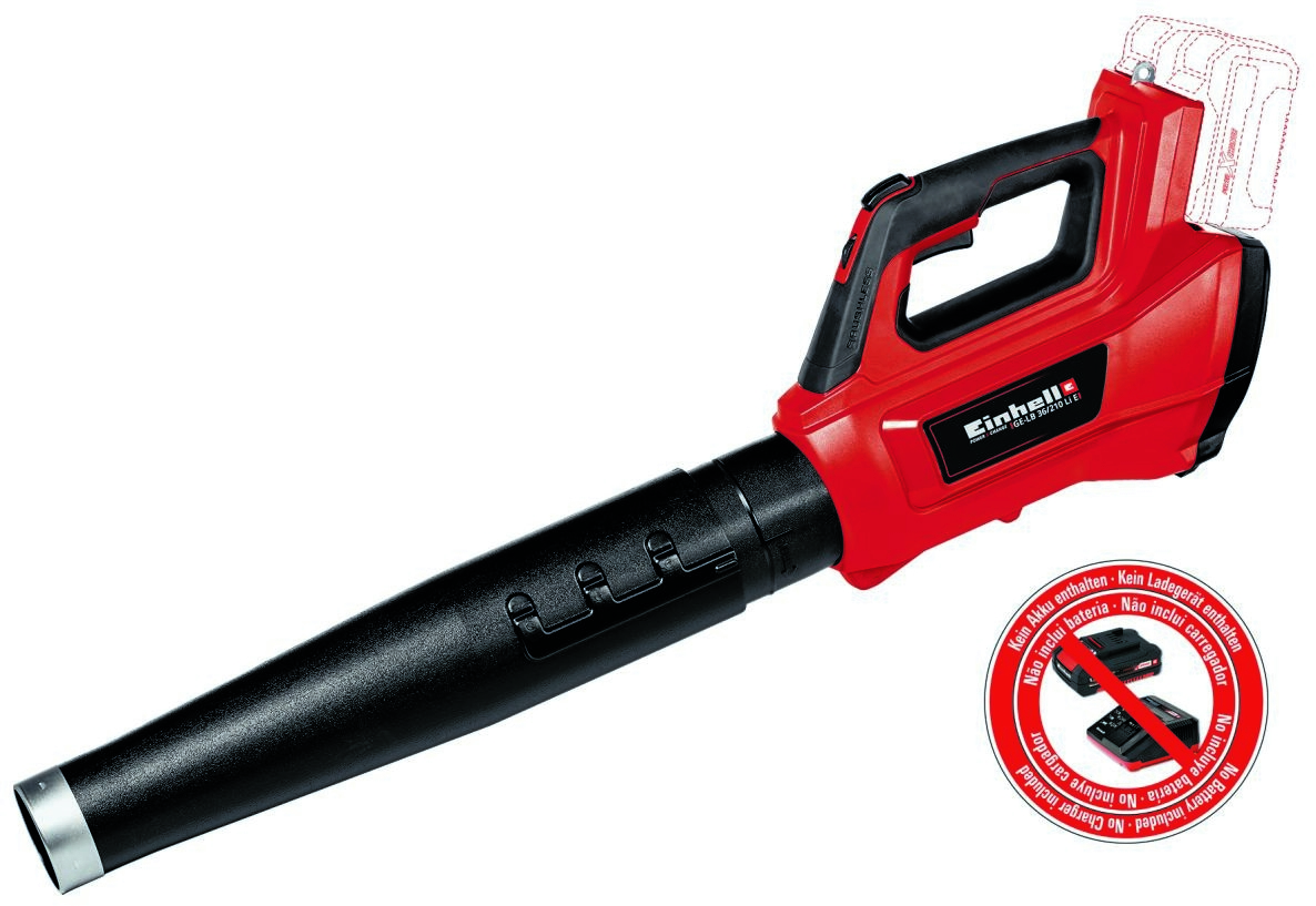 Einhell 3433620 GE-LB 36/210 Li E-Solo Accu Leaf Blower 2 x 18 Volts bez baterii i ładowarki