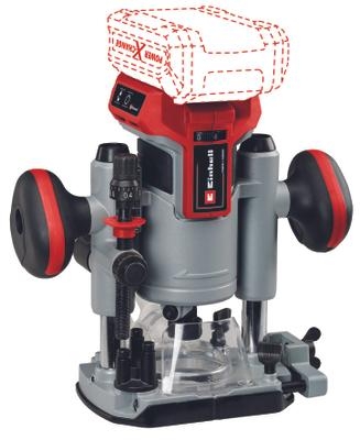 Einhell 4350411 Akumulatorowa frezarka górnowrzecionowa TP-RO 18 LI BL 18 V bez akumulatora i ładowarki