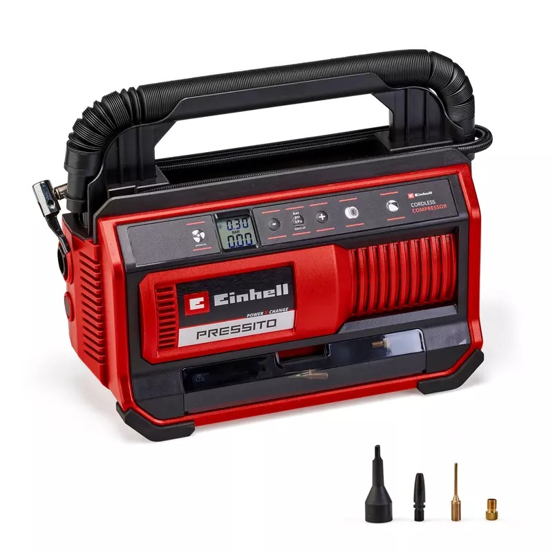 Einhell 4020420 PRESSITO 18/25 Li Solo 3w1 Accu Compressor bez akumulatora i ładowarki w pudełku